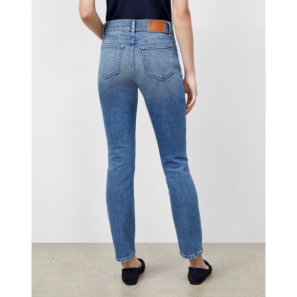 Lafayette 148 New York LI48 Denim Reeve Straight Jeans - Picture 4 of 13